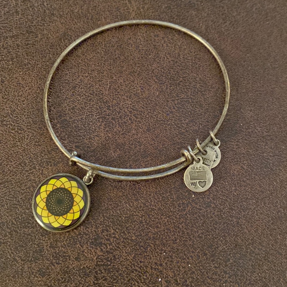 Alex And Ani Sunflower (Charity By Design) Gem